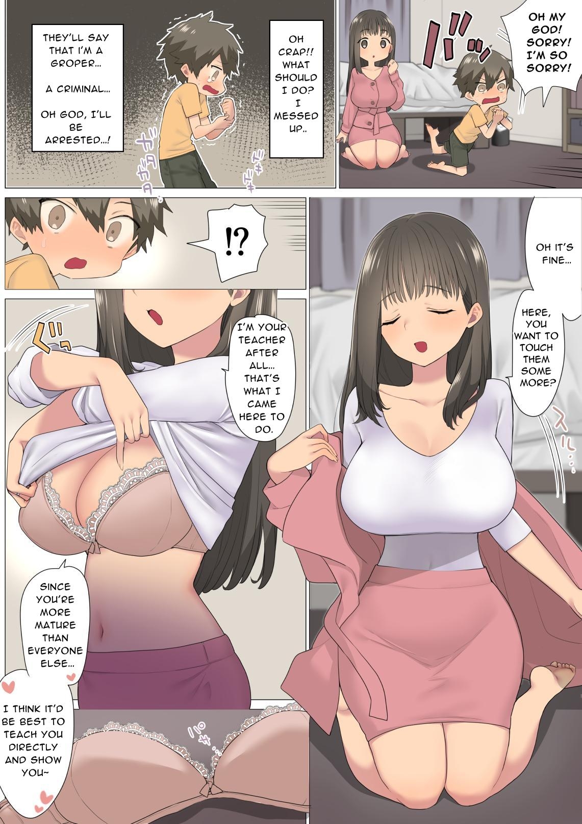 Ichi Tasu Ichi Moto Sexy Joyuu Ichihana Sensei no Sei no Obenkyou | One plus one Ecchi lessons by former porn star Ichihana-Sensei page 9 full