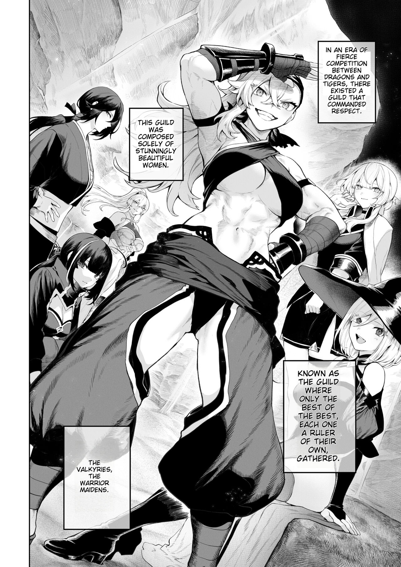 Battle Maiden and Battle Goto! ~Female martial artist edition~ page 3 full