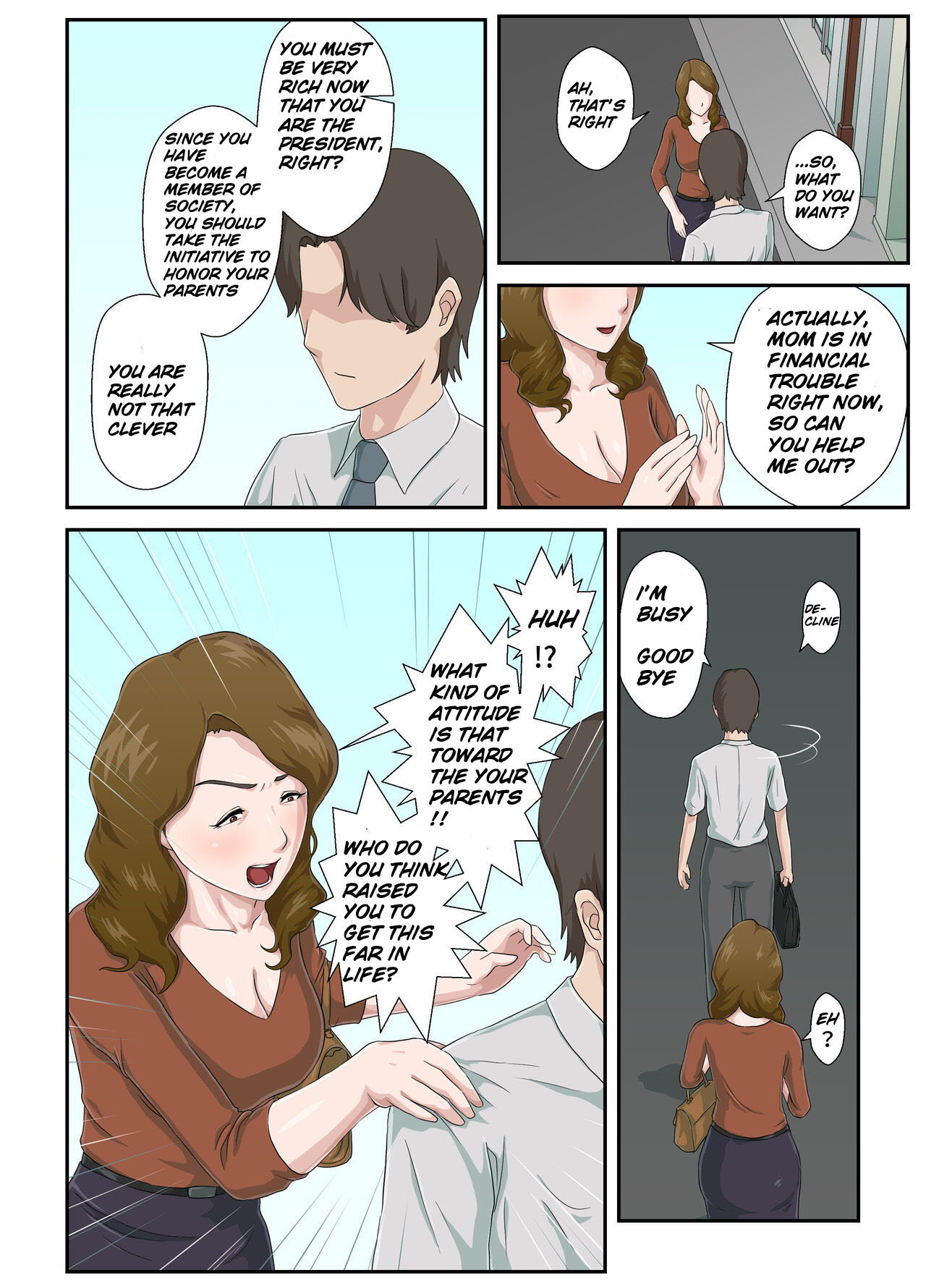 Dai Kirai na Haha wo Zenra Kaseifu ni Shita Hanashi page 7 full