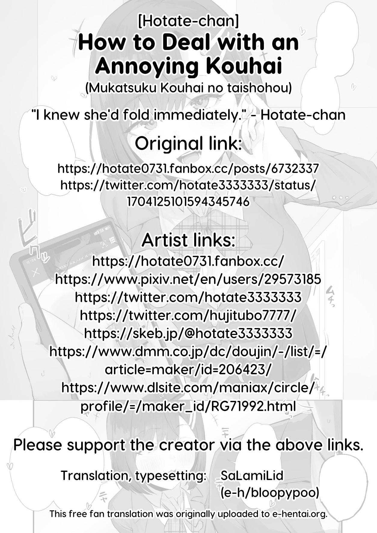 Mukatsuku Kouhai no Taishohou | How to Deal with an Annoying Kouhai page 6 full