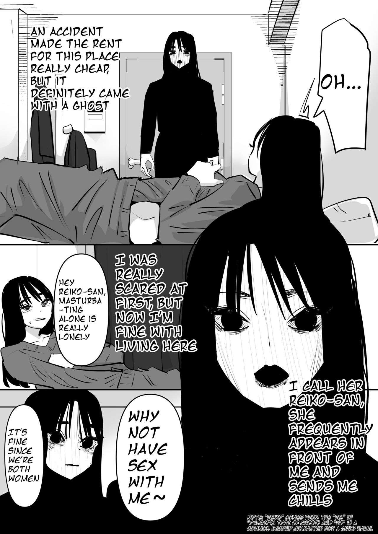 Yuurei to Les SEX Shitara Taihen na Koto ni Natta hanashi | A Dangerous Story Of A Yuurei and Lesbian SEX page 2 full