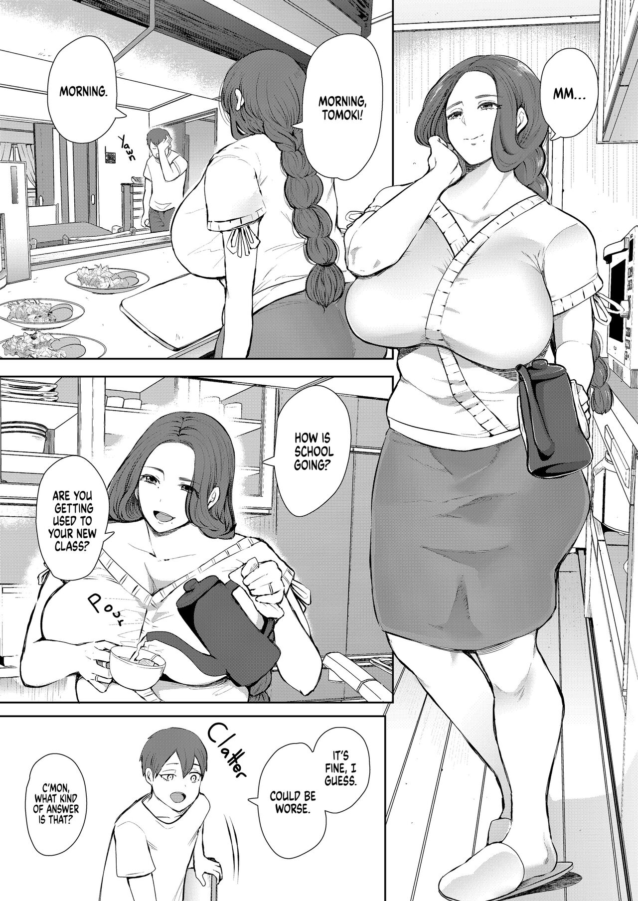 Mukashi no Uwaki Aite no Ko ga Jitsu wa Watashi no Musuko no Doukyuusei de page 3 full