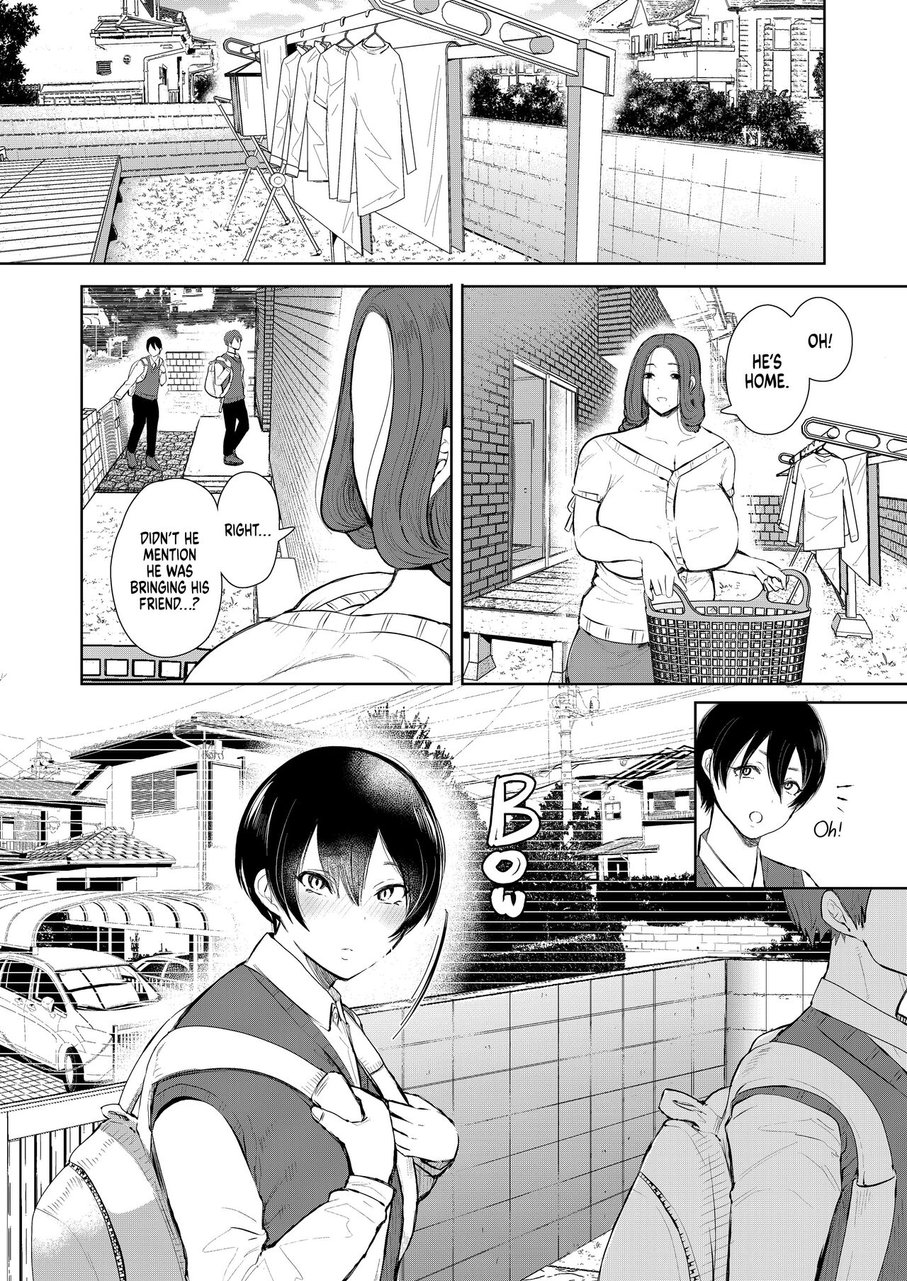 Mukashi no Uwaki Aite no Ko ga Jitsu wa Watashi no Musuko no Doukyuusei de page 6 full