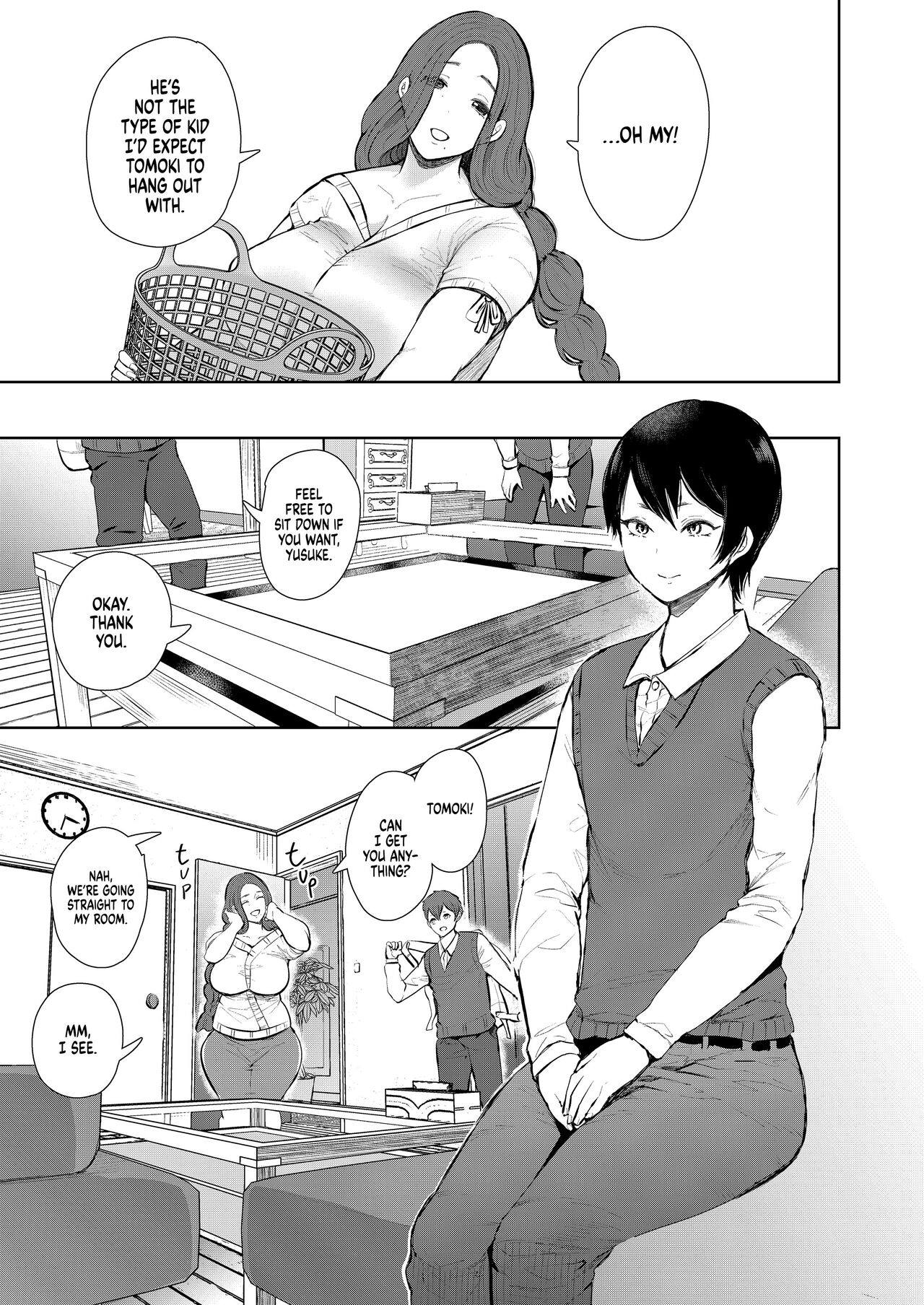 Mukashi no Uwaki Aite no Ko ga Jitsu wa Watashi no Musuko no Doukyuusei de page 7 full