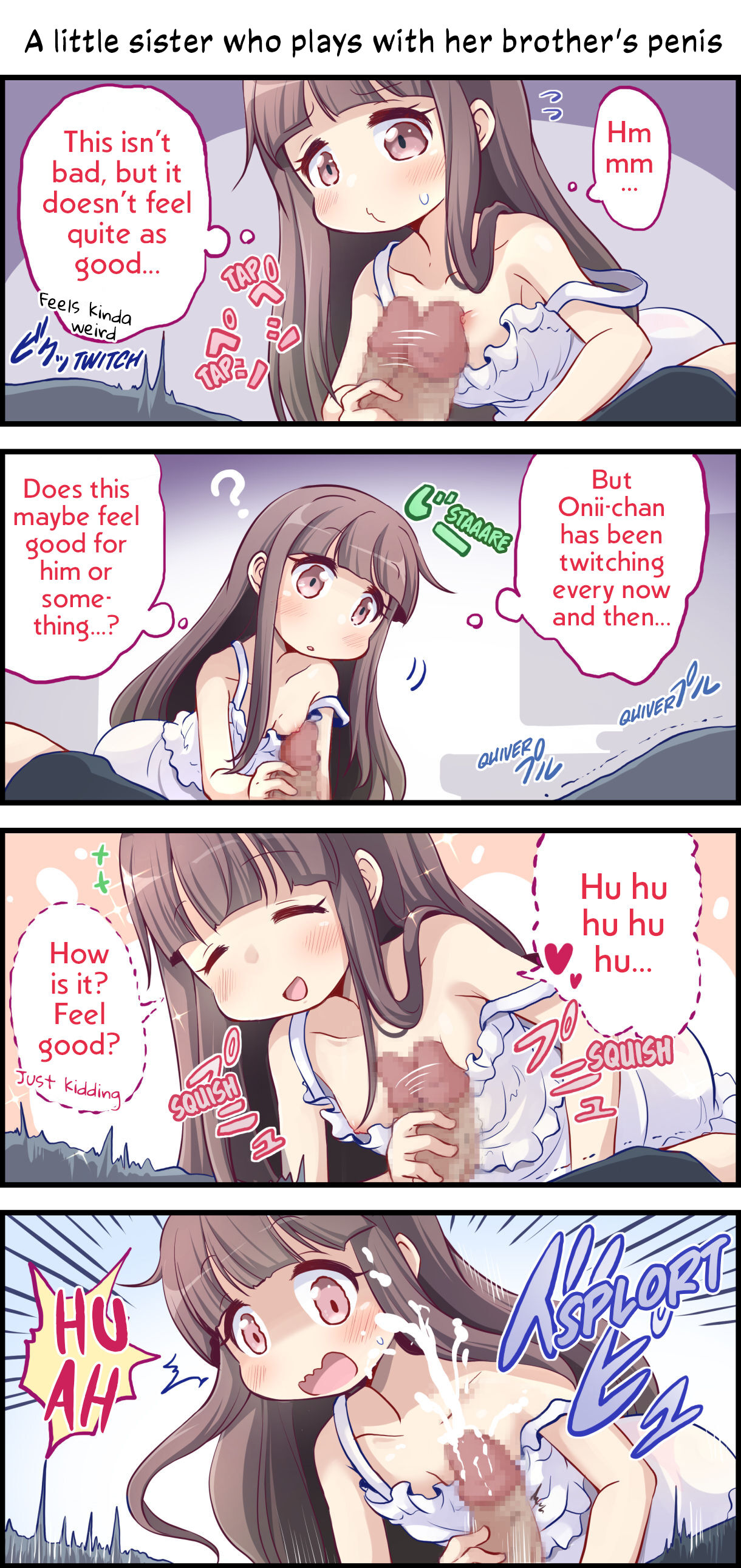 Barenai You Ni Nii De Onanii Suru Imouto-Chan | A Little Sister Who Tries to Be Sneaky About Using Her Big Brother to Masturbate page 10 full