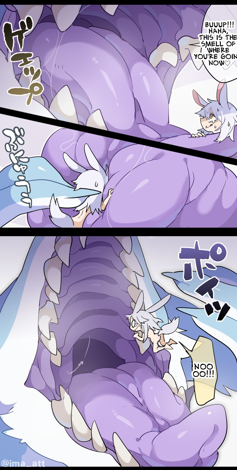 Female Dragonewt VORE page 2 full