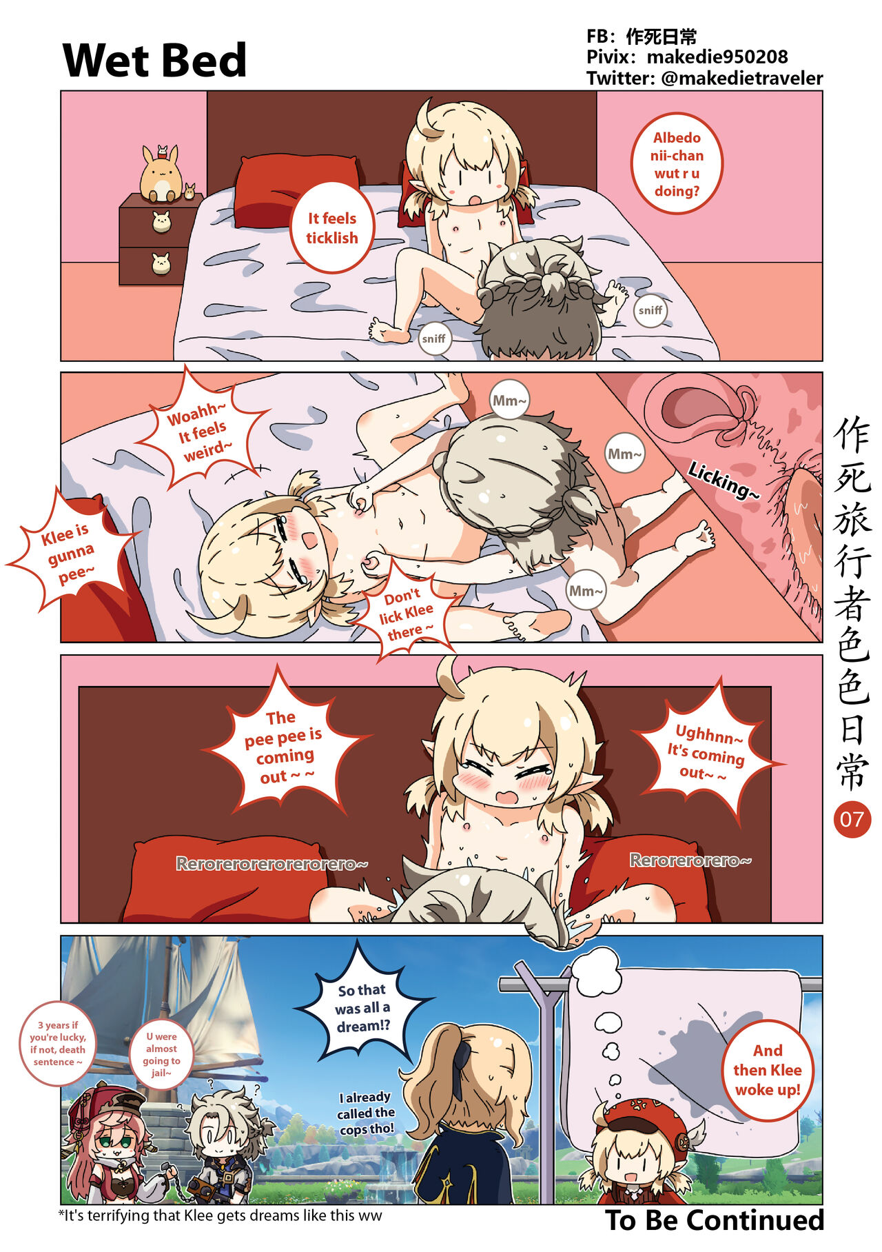 Make Die Traveler Lewd Daily page 7 full