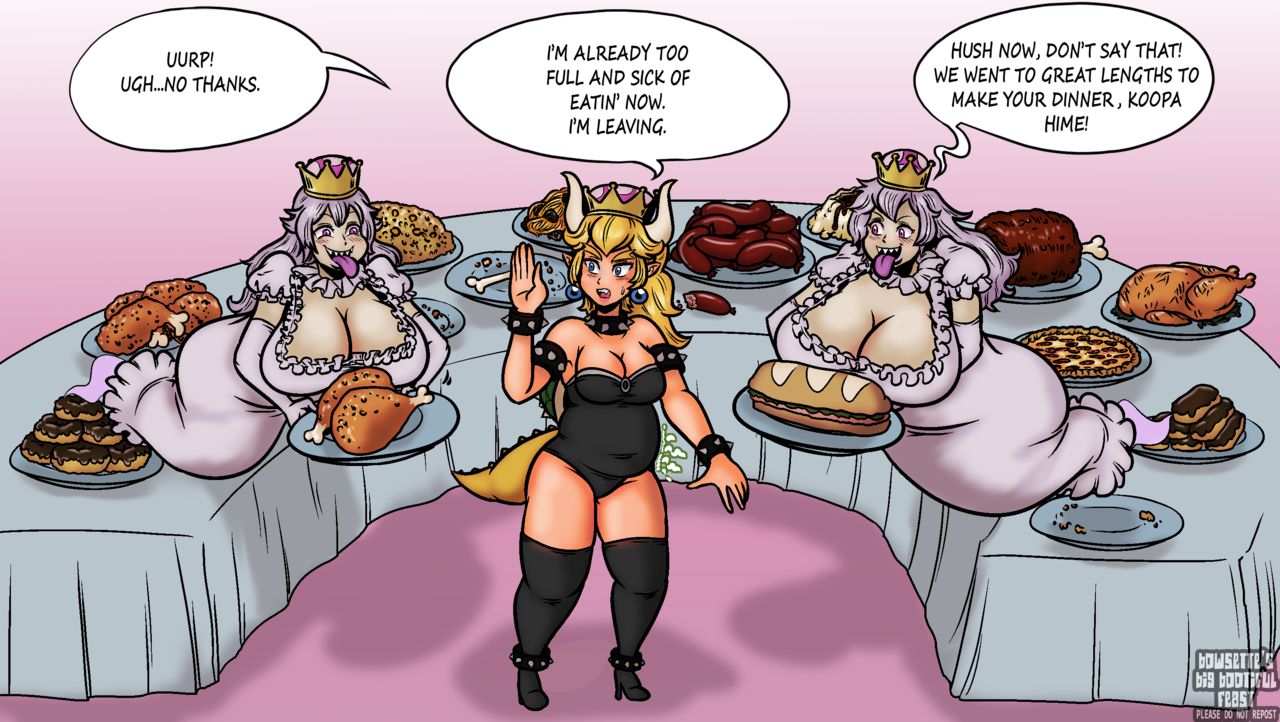 Bowsette's Big Bootiful Feast page 1 full