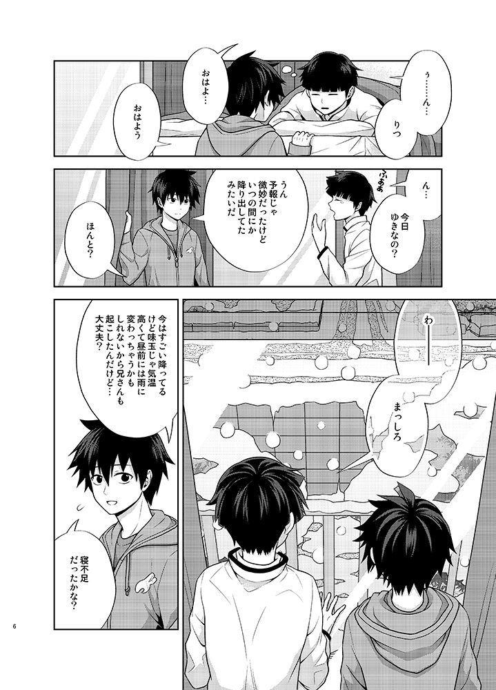 Ritsu to Boku Dake no, Mainasu 2 ℃ no page 6 full