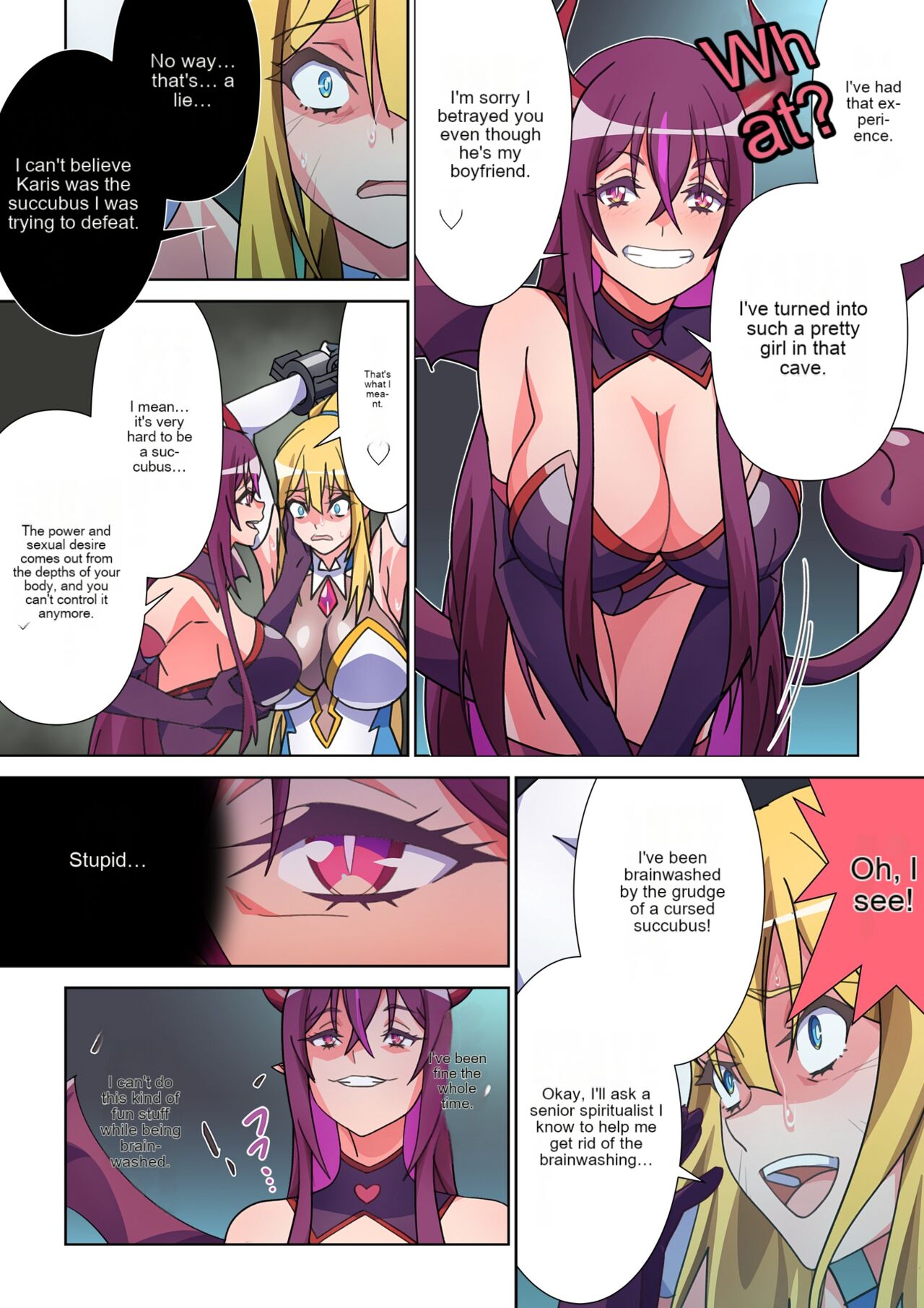 Moreugesseoyo ni Sareta Kanojo to, Saikyou Succubus ni Natta Ore | The girl who was turned into Morgessoyo and me who became the strongest succubus page 7 full