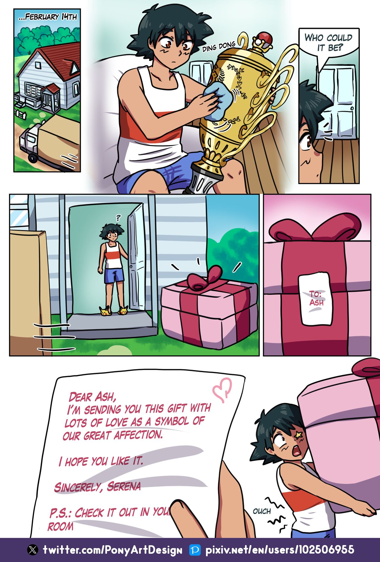 AmourShipping: My favorite chocolate! Serena X Ash page 3 full