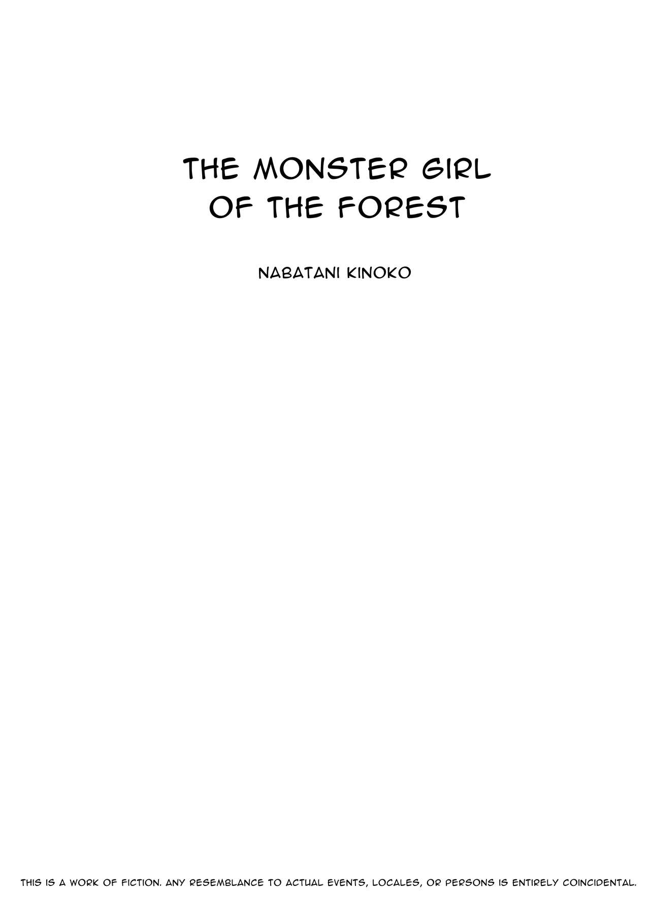 Mori no Oku de Onee-chan to | The Monster Girl of the Forest page 2 full