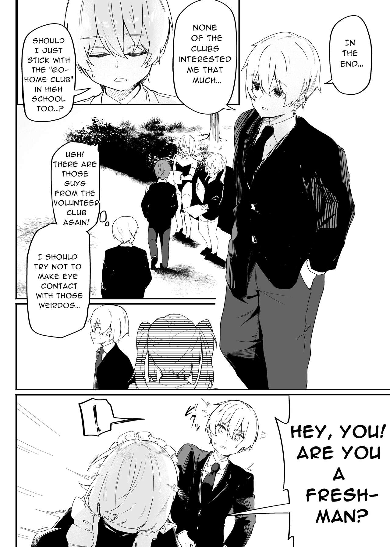 Danshi Gakusei Mesu Ochi Seishori Volunteer page 4 full