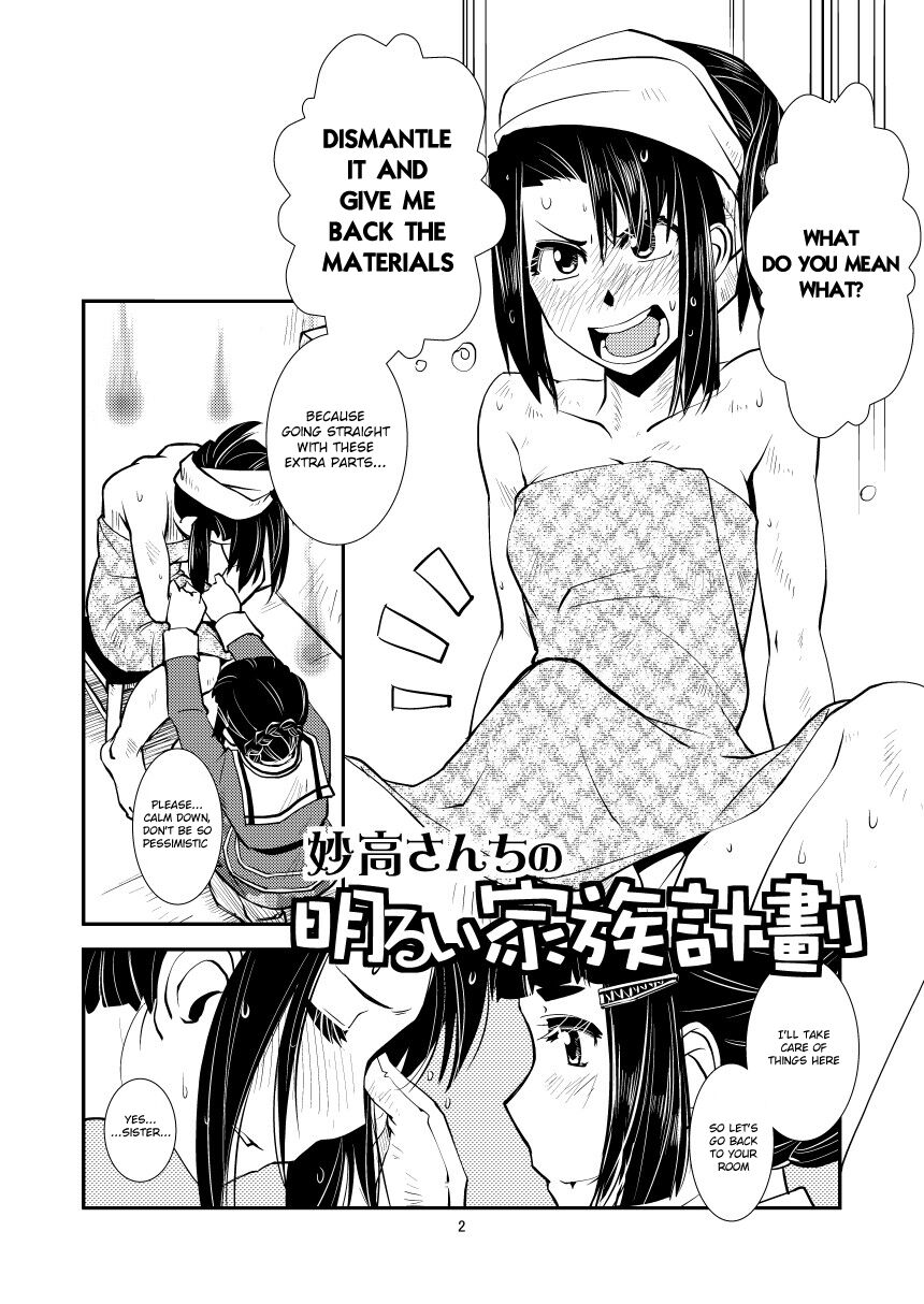 Myoukou-san chi no Akarui Kazoku Keikaku page 4 full