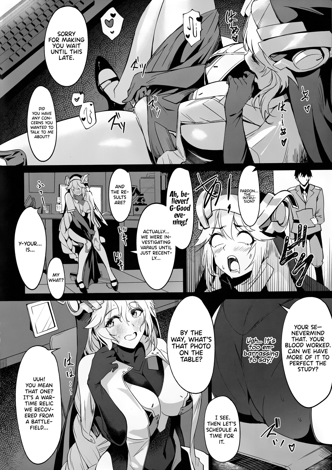 Shikikan to Mendansuru | Meeting with the Commander: Rapunzel Episode page 3 full
