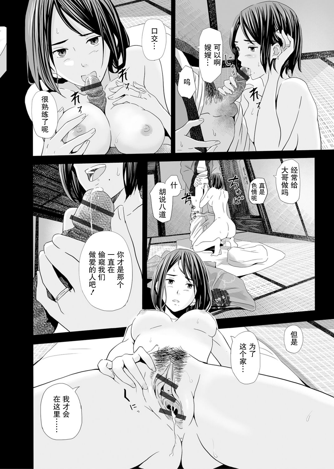 Akazu no Ma ~Tsukiyo ni Nureru Ane no Hada~【我一个人汉化】 page 10 full