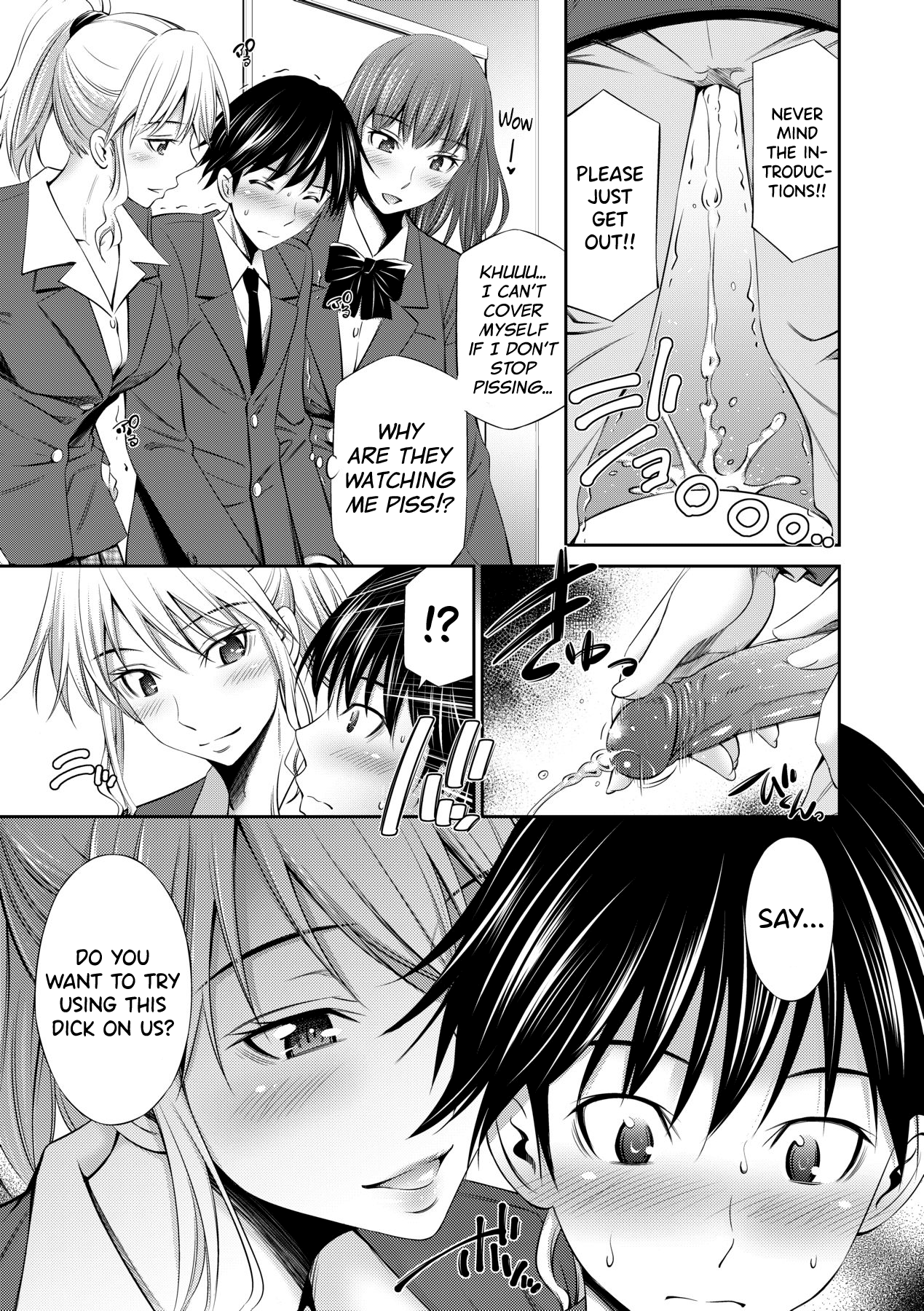 [Sabashi Renya] Senpai-tachi to no Gakuen Seikatsu [English] [biribiri] [Decensored] [Digital] Hentai - Raw  14