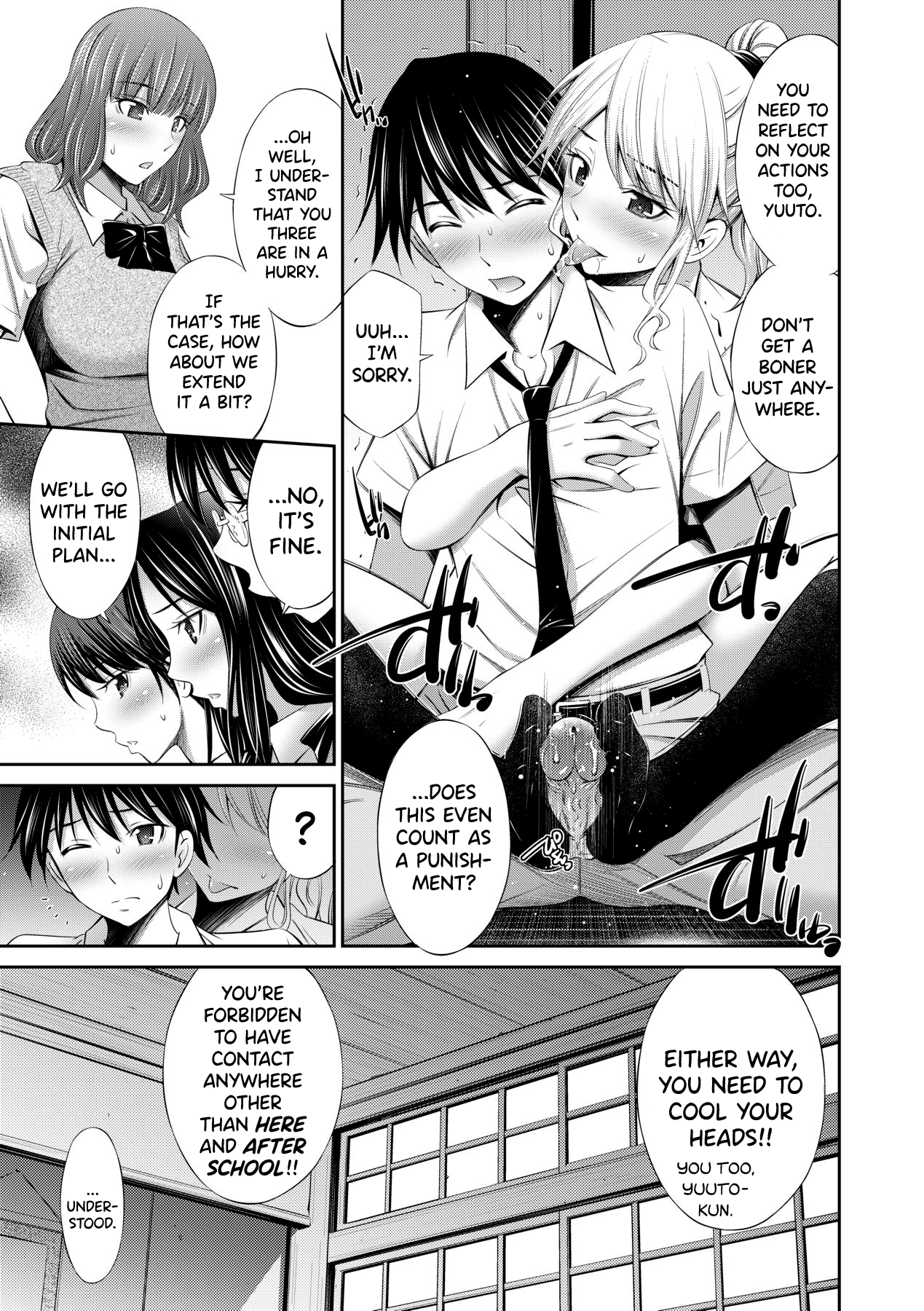 [Sabashi Renya] Senpai-tachi to no Gakuen Seikatsu [English] [biribiri] [Decensored] [Digital] Hentai - Raw  151