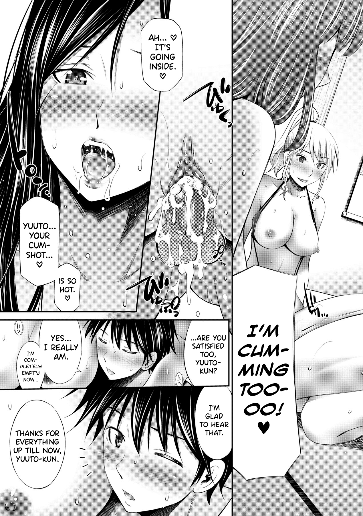 [Sabashi Renya] Senpai-tachi to no Gakuen Seikatsu [English] [biribiri] [Decensored] [Digital] Hentai - Raw  182