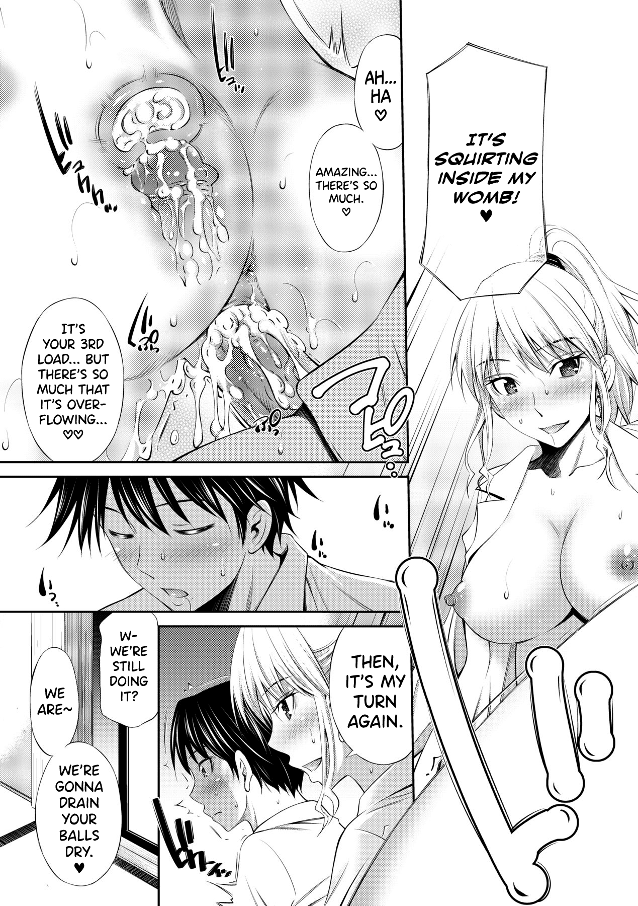 [Sabashi Renya] Senpai-tachi to no Gakuen Seikatsu [English] [biribiri] [Decensored] [Digital] Hentai - Raw  38