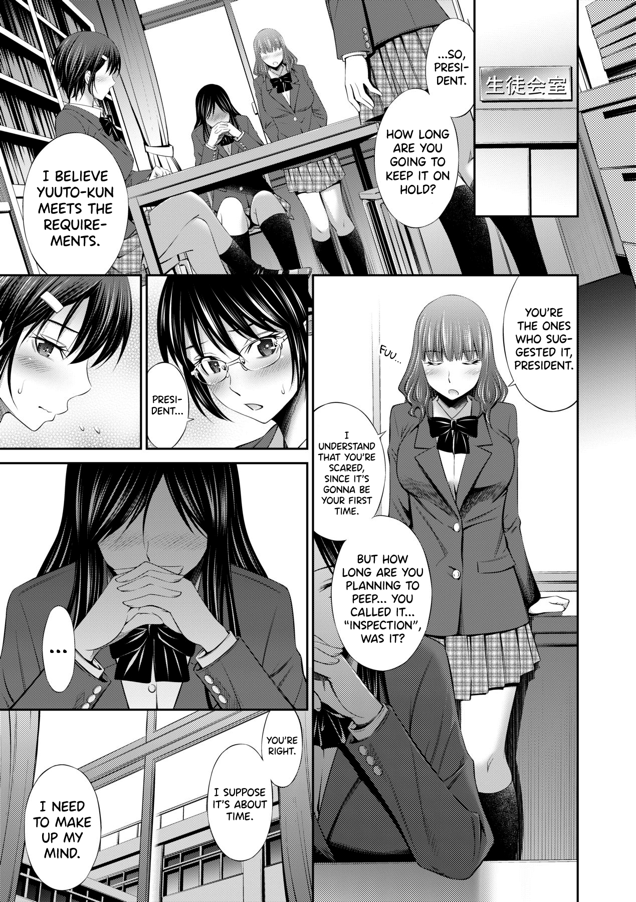 [Sabashi Renya] Senpai-tachi to no Gakuen Seikatsu [English] [biribiri] [Decensored] [Digital] Hentai - Raw  56