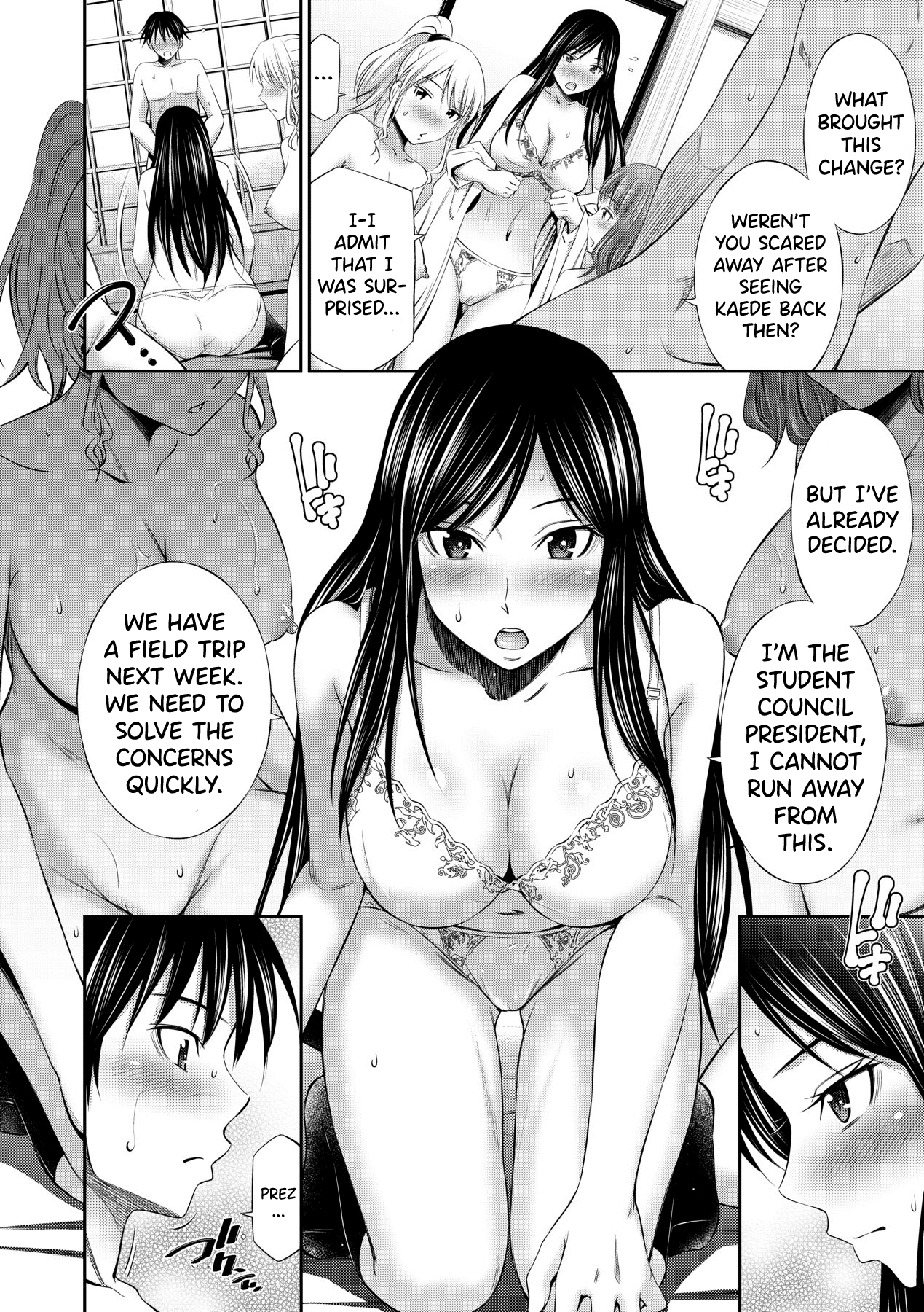 [Sabashi Renya] Senpai-tachi to no Gakuen Seikatsu [English] [biribiri] [Decensored] [Digital] Hentai - Raw  75