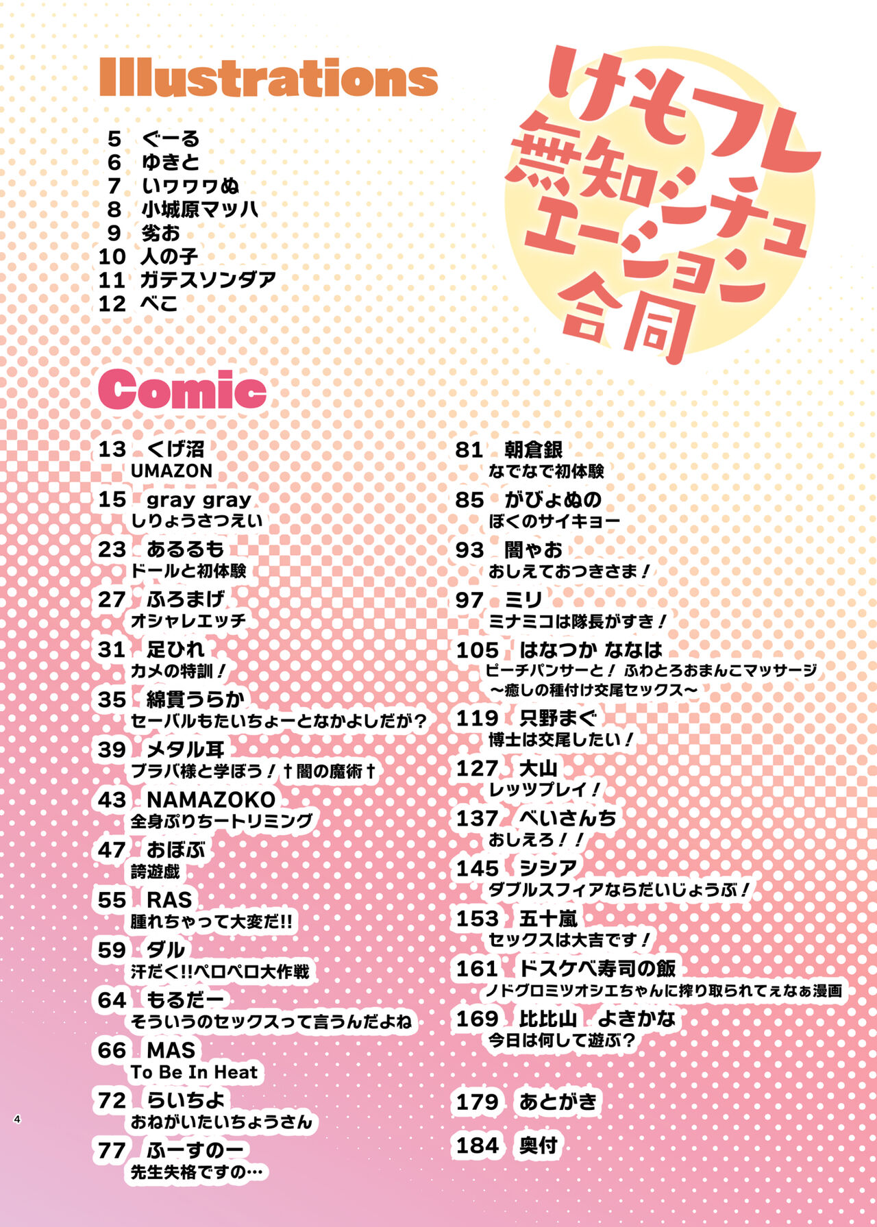 けもフレ無知シチュエーション合同 page 4 full