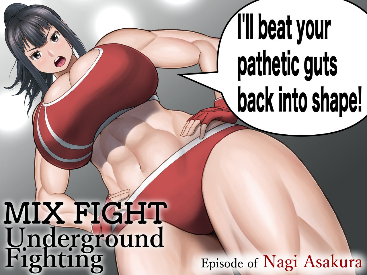 MIX FIGHT  Chika Kakutou ~Asakura Nagi Hen~ |  MIX FIGHT Underground Fighting Episode of Nagi Asakura page 1 full