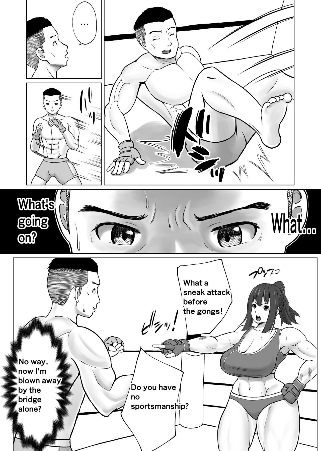 MIX FIGHT  Chika Kakutou ~Asakura Nagi Hen~ |  MIX FIGHT Underground Fighting Episode of Nagi Asakura page 7 full