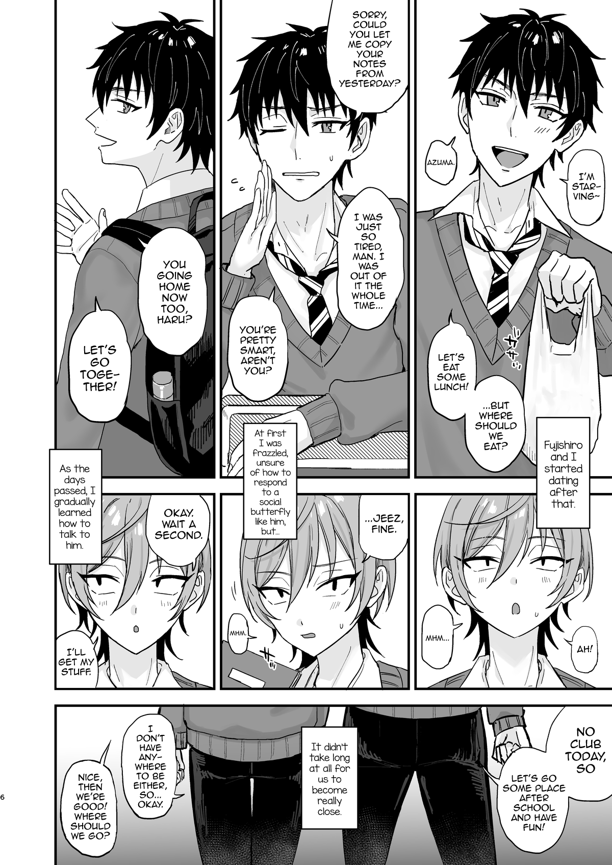 Kawaii ni Yowai Inkya Danshi ga Mesu Ochi suru made Zenpen page 5 full