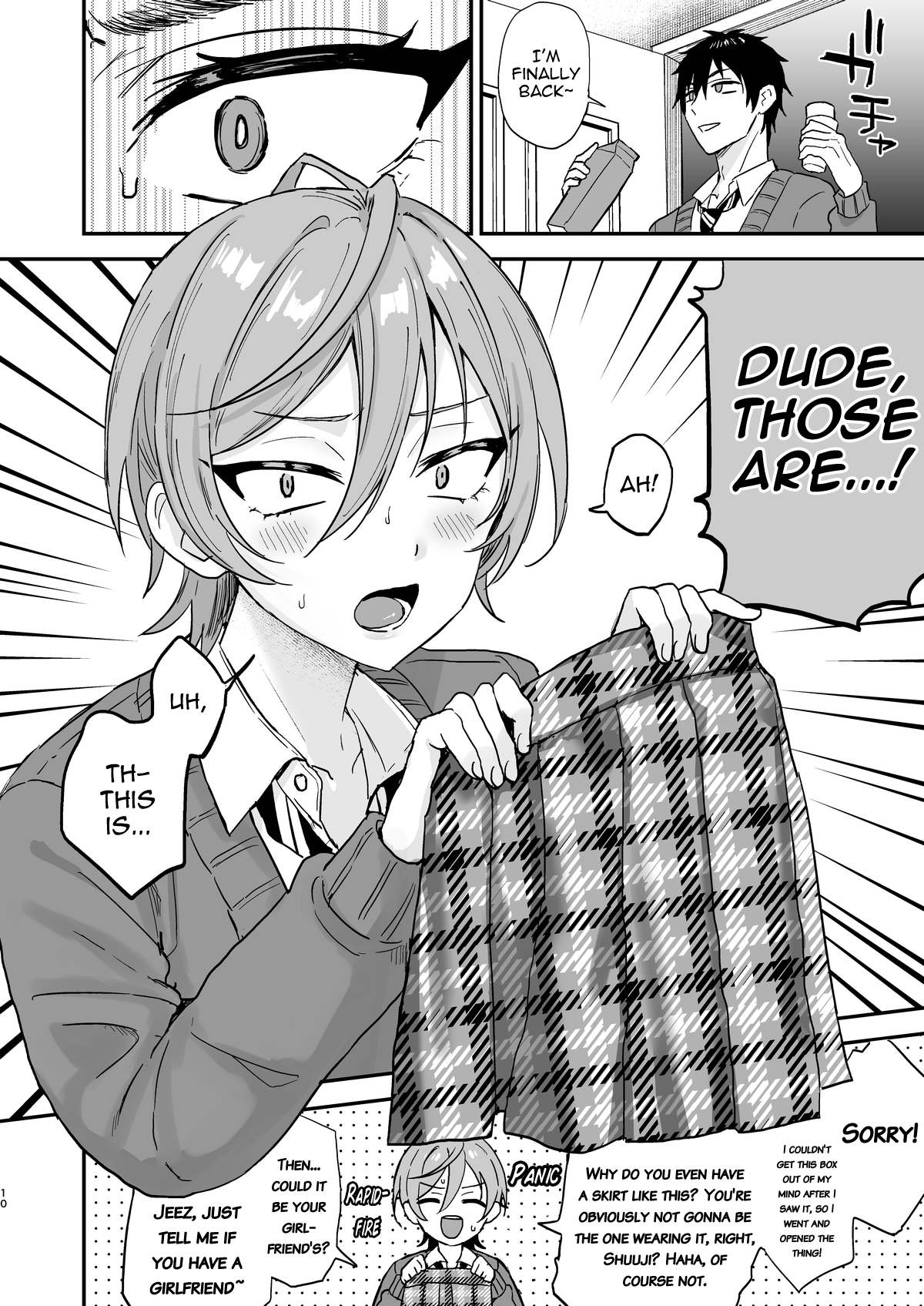 Kawaii ni Yowai Inkya Danshi ga Mesu Ochi suru made Zenpen page 9 full