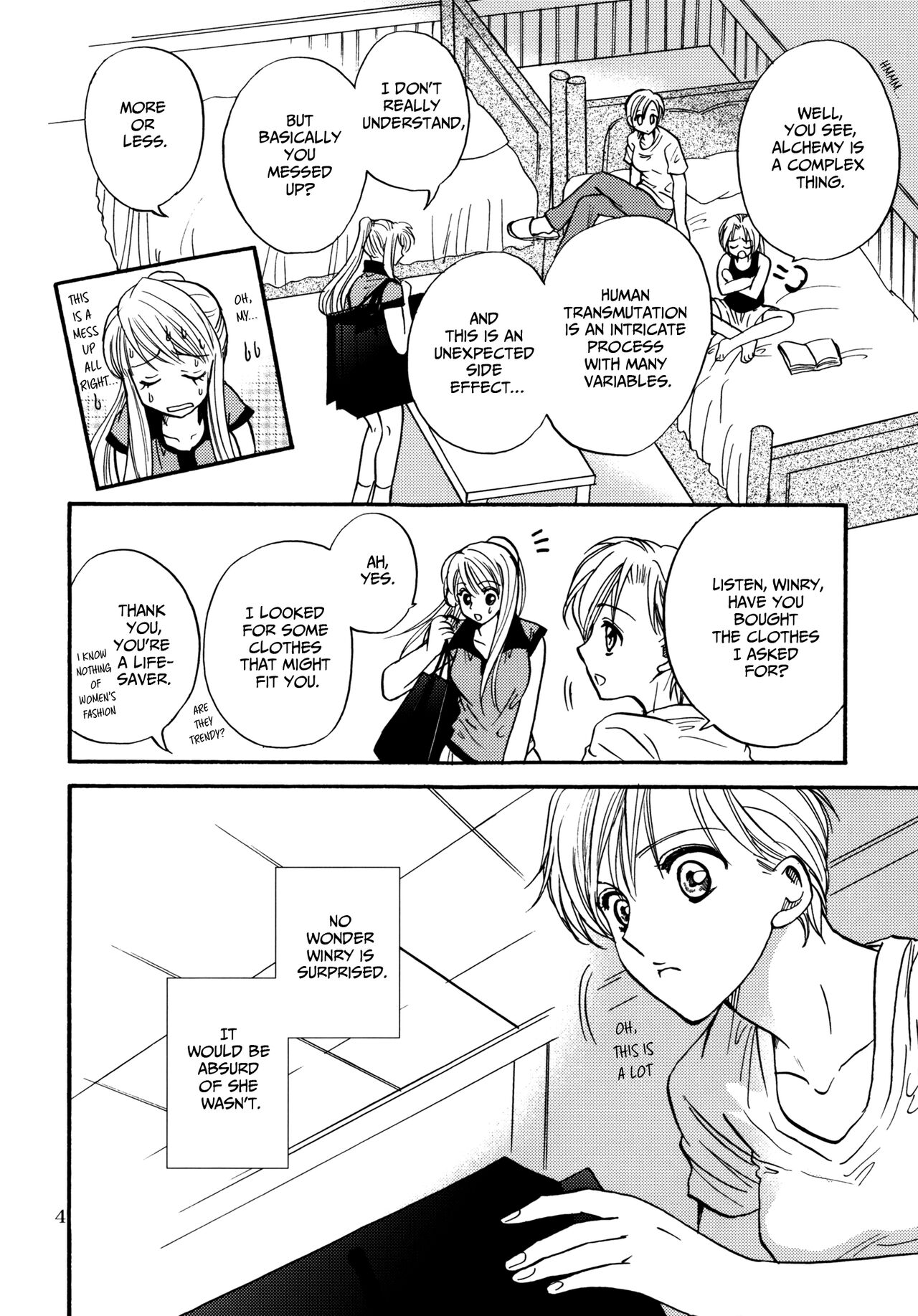 Temporary Girl's Life page 4 full