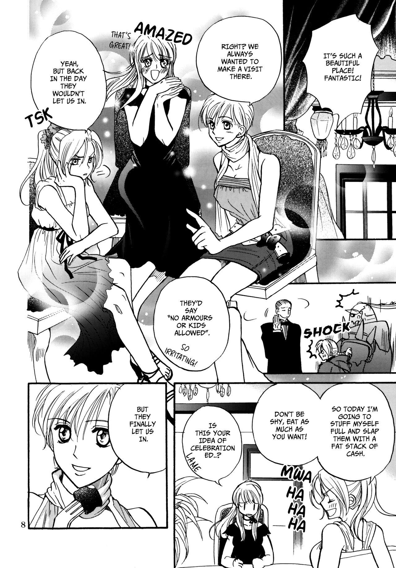 Temporary Girl's Life page 8 full