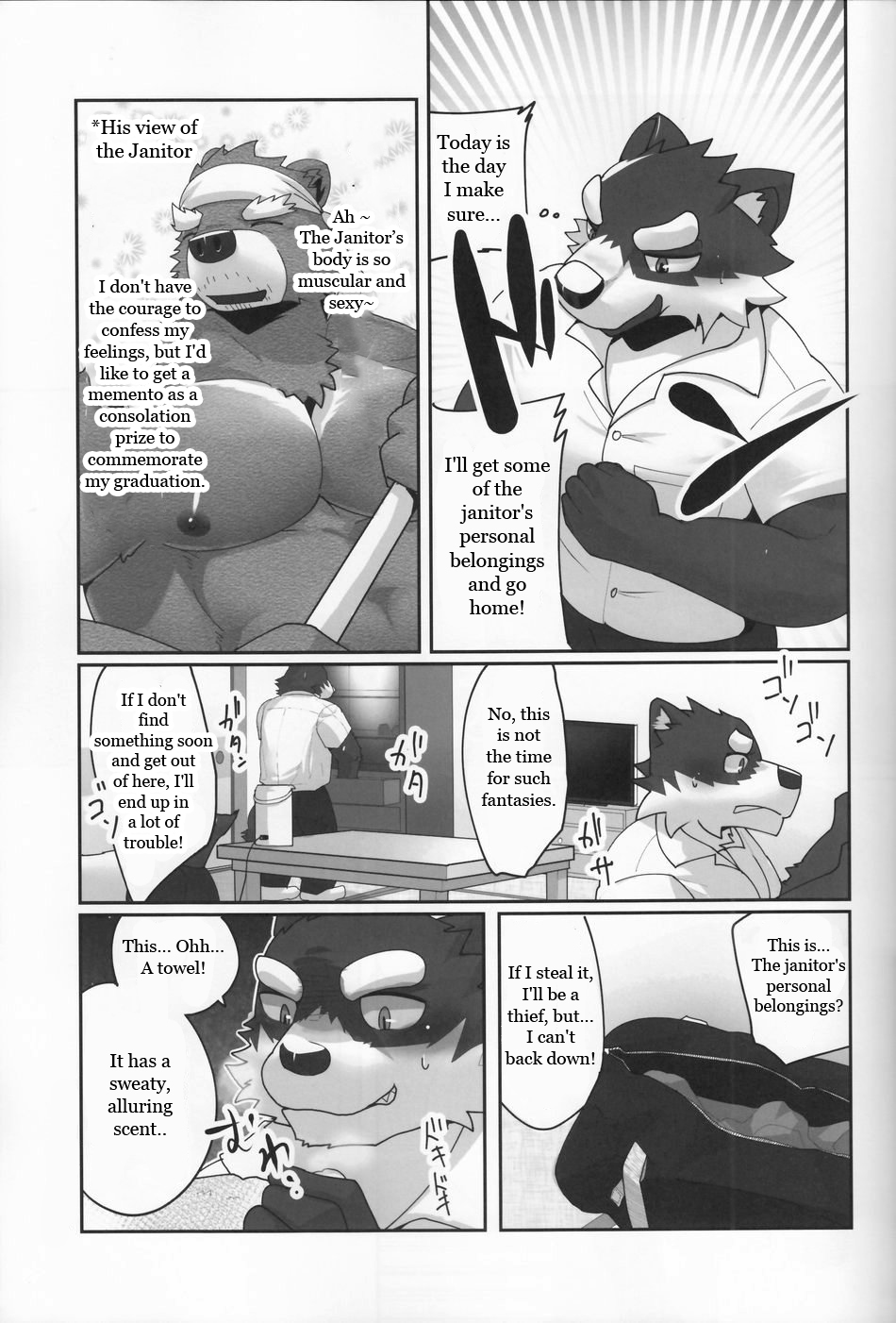 Youmuin-san wa Youmuin Shitsu de Onaho wo sodateru | The Janitor raises Cock slaves in the Staff Room page 6 full