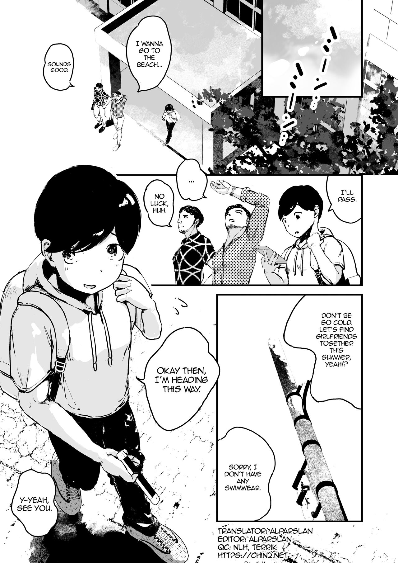 Otokonoko Night Pool page 2 full