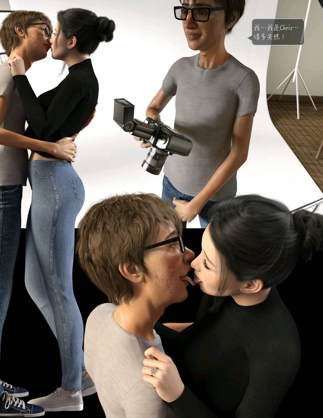 为了升职装睡给老板肏的白领妻子 “Sleeping Beauty”-04 page 4 full