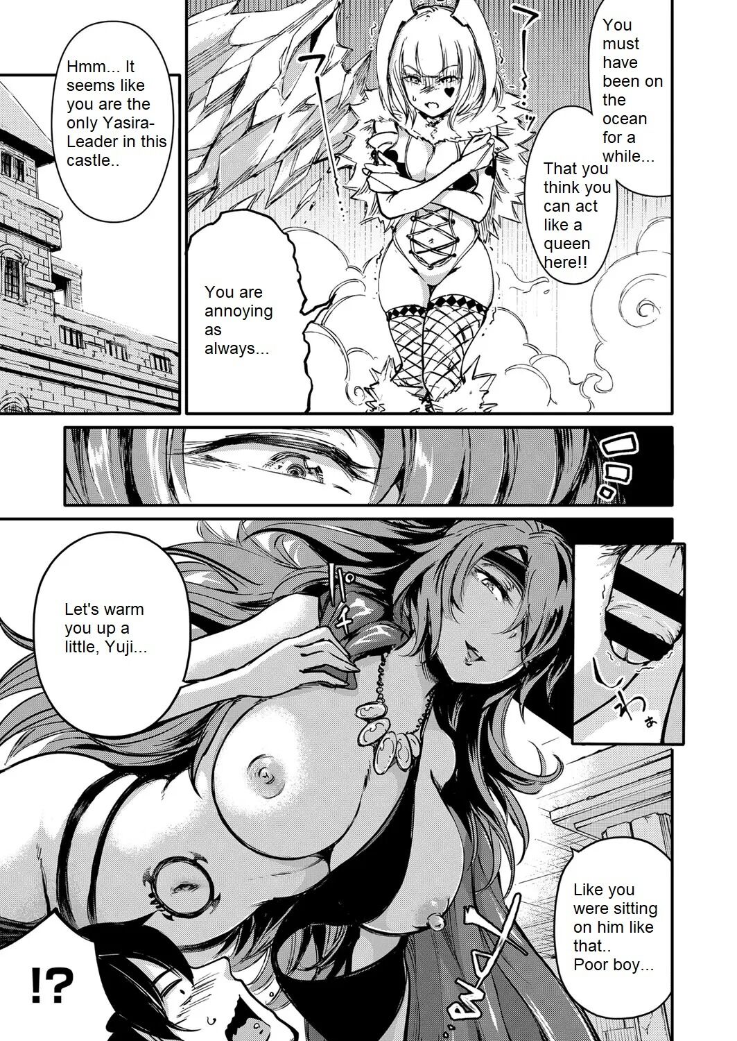 Soukai no Heso Kaizoku Ch. 3 large fire small ice | Navel Fetish Pirates 3 page 8 full