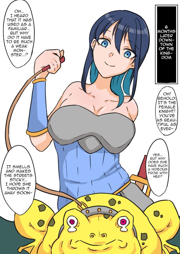 Female Knight and Frog Monster Swap page 7 full