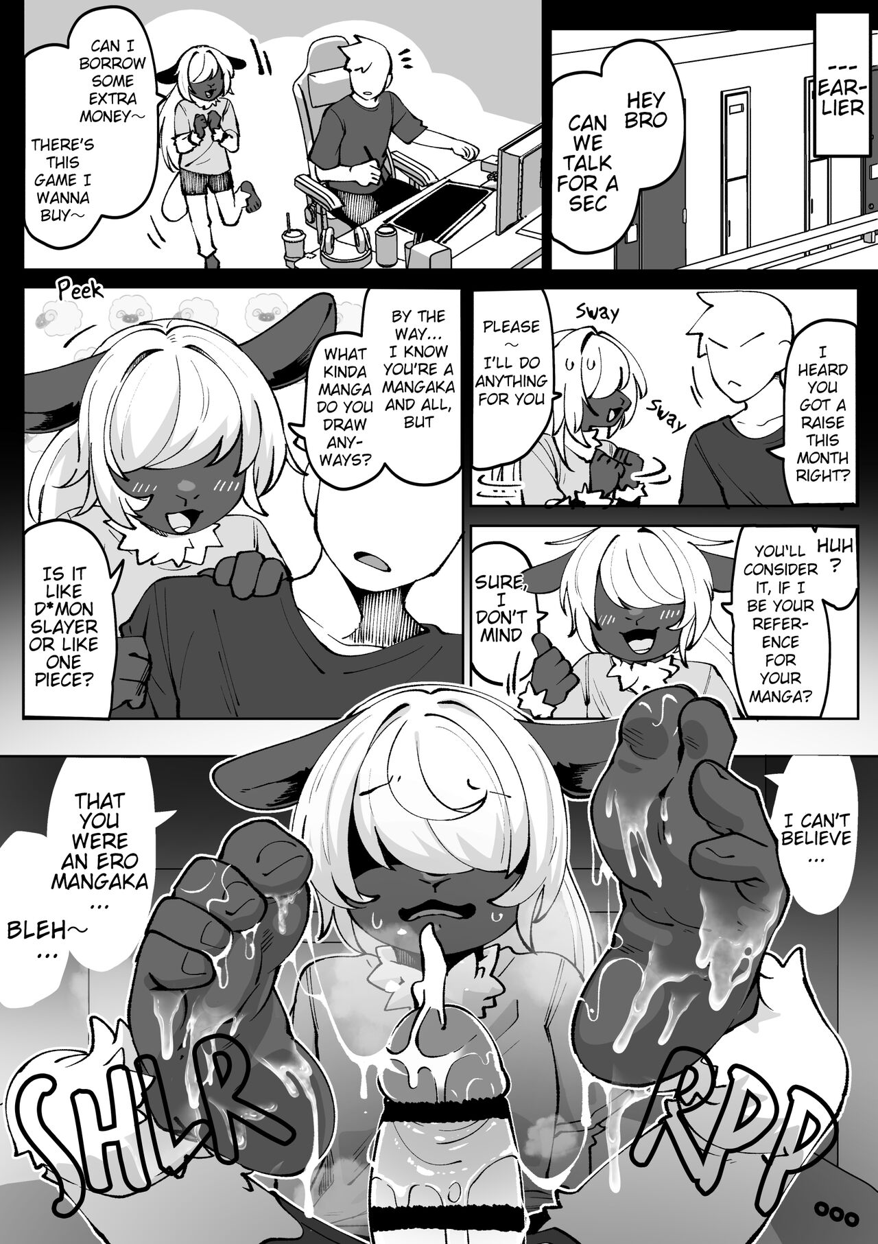 Short story “Fair Trade” page 3 full