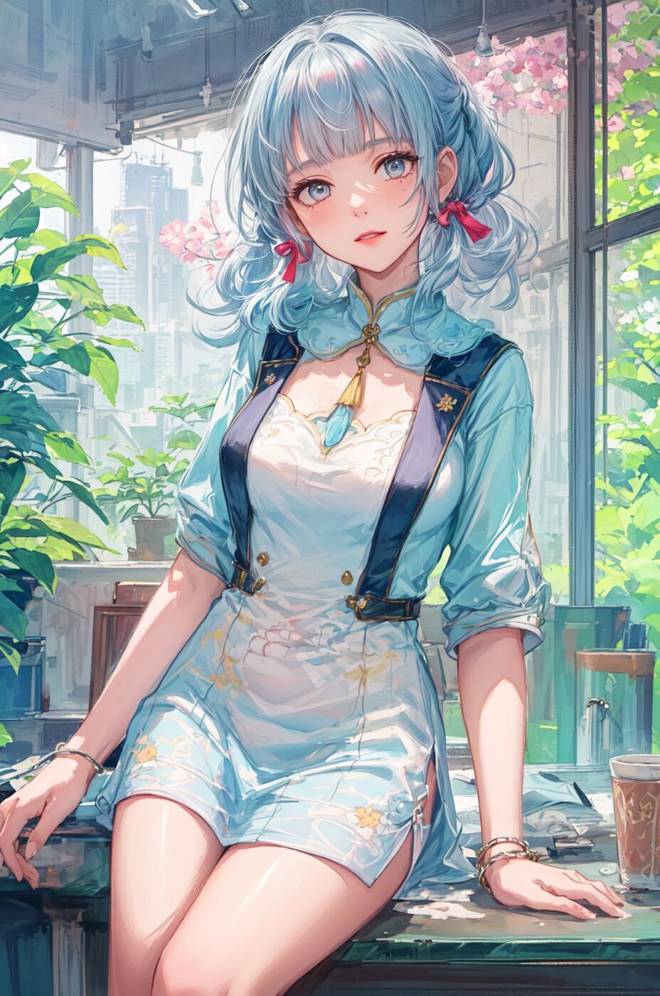 七玥aiart Kamisato Ayaka|Genshin Impact|原神|神里凌华 page 8 full