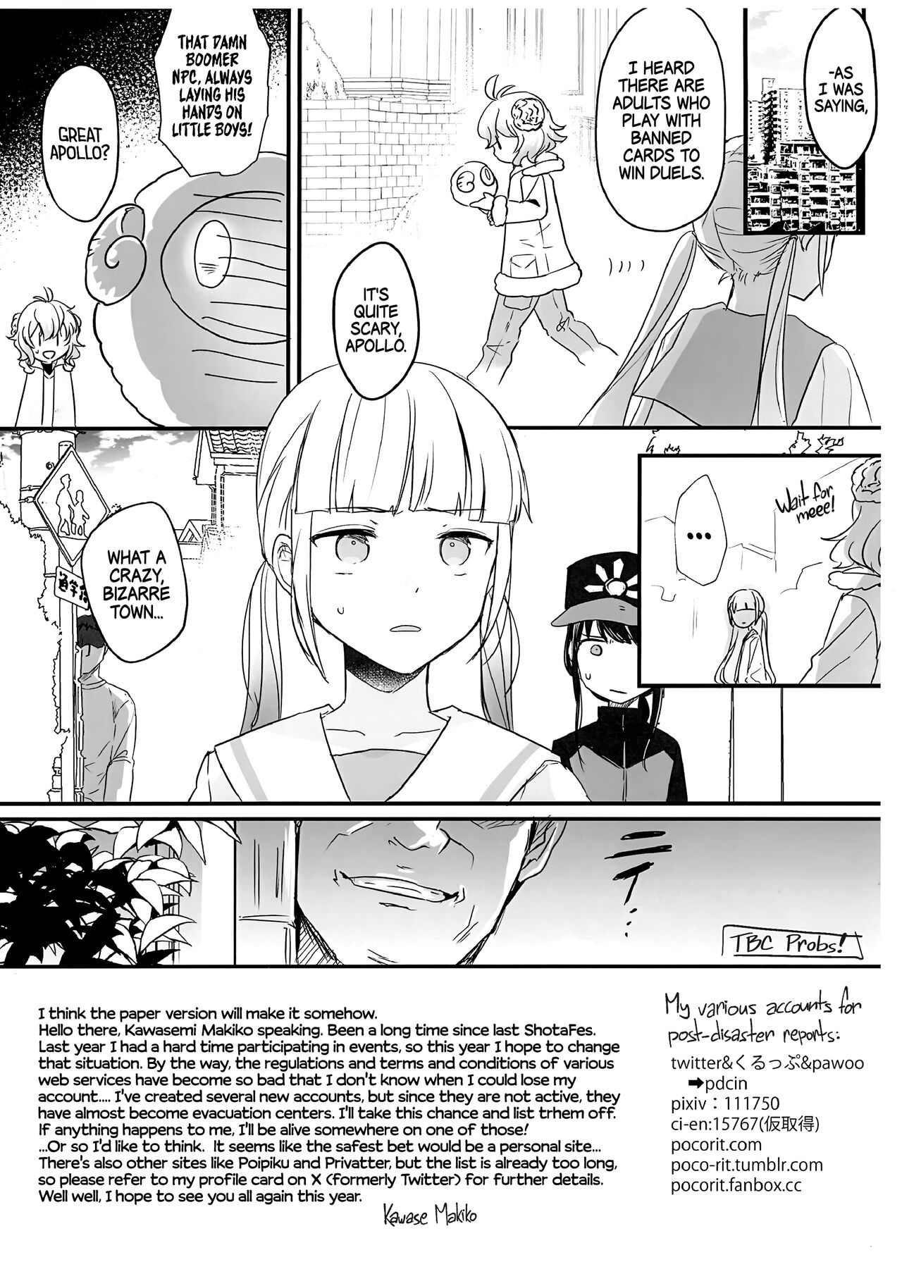 Areki-kun to Duelist no Oji-san | Little Alex and the Duelist Boomer page 4 full