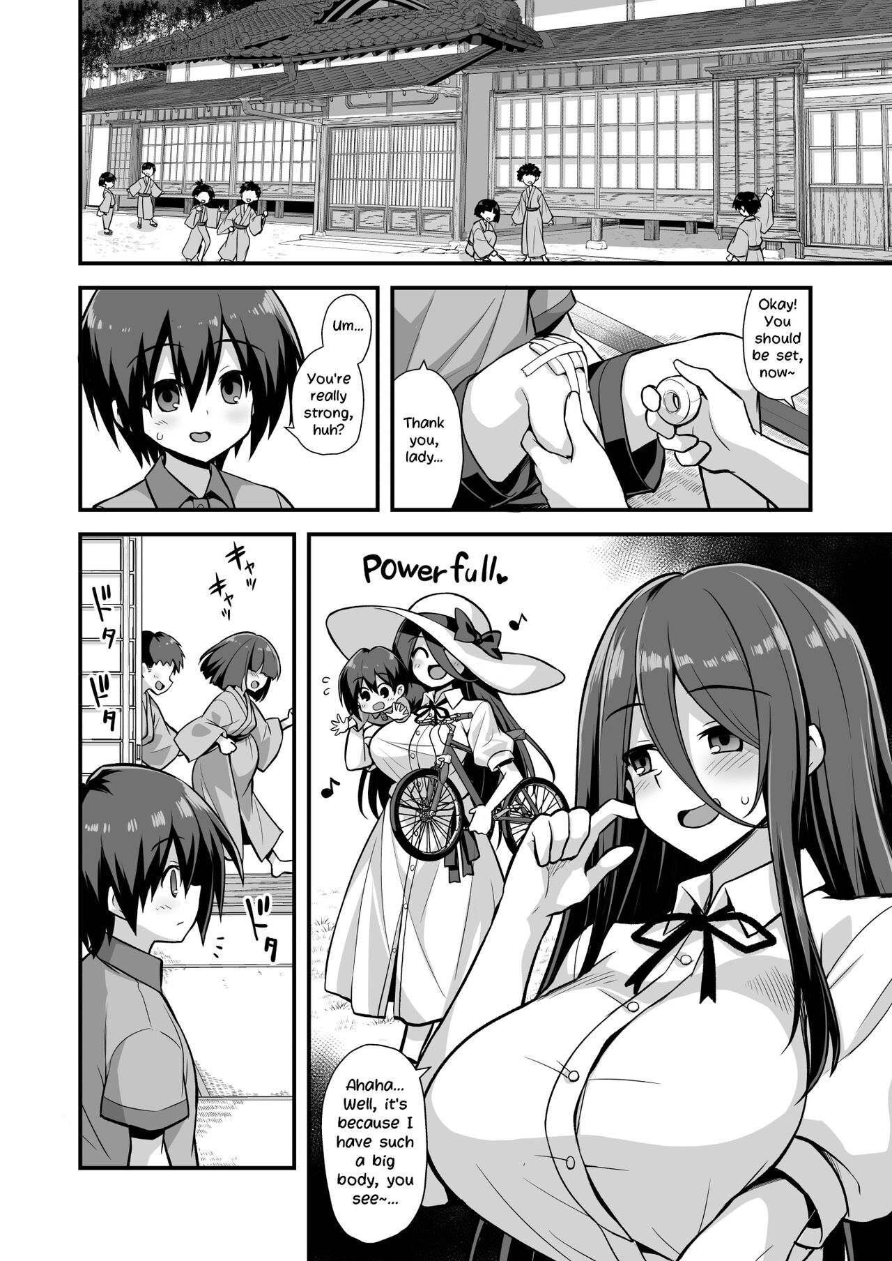 Kaidan Toshi Densetsu Inaka de Ooki na Oneesan Ie ni Sasowaretara Maiban Rankou Ecchi shiteiru Ie Datta page 6 full