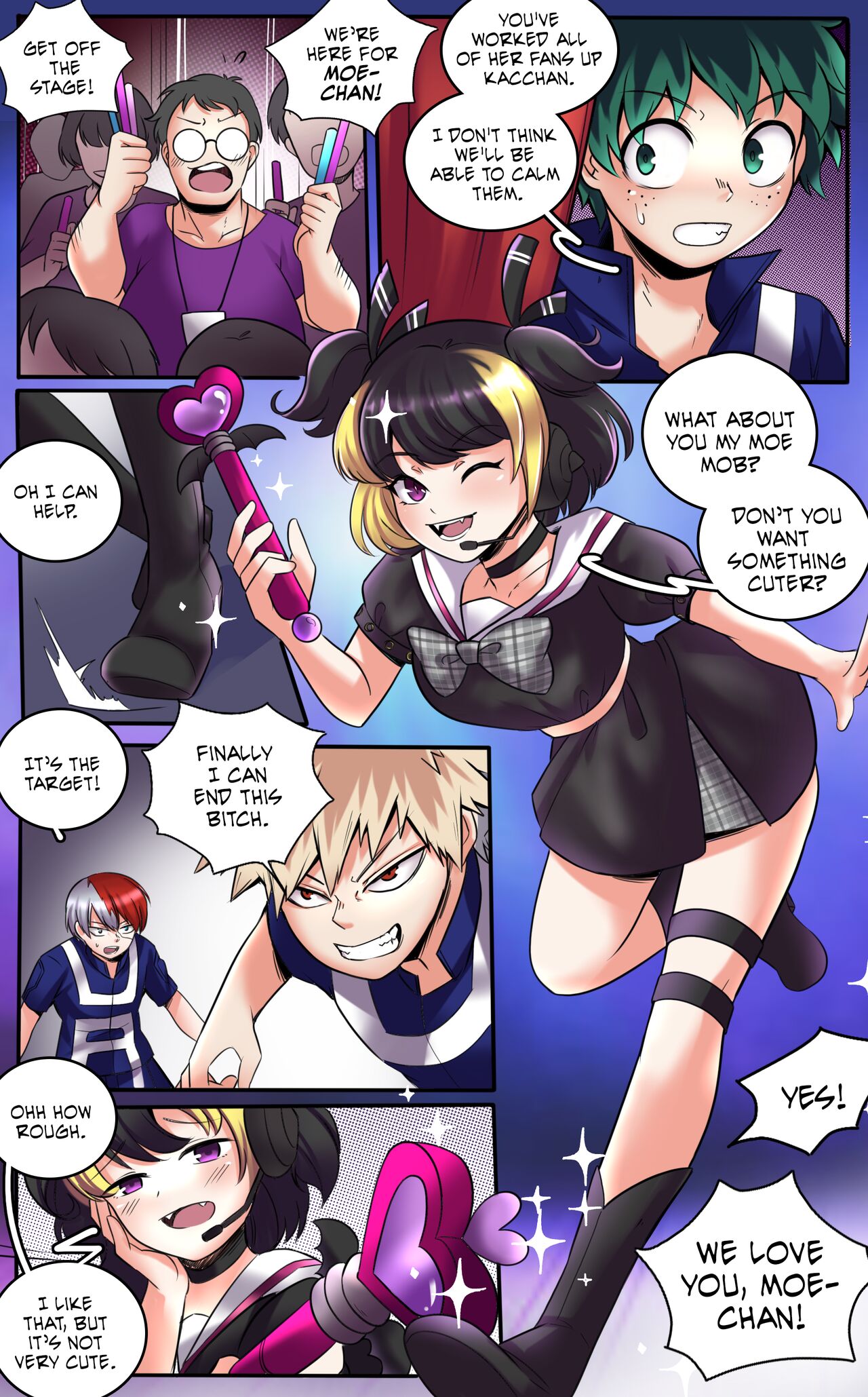 My Hero Academia: Moe Moe Kyu page 3 full