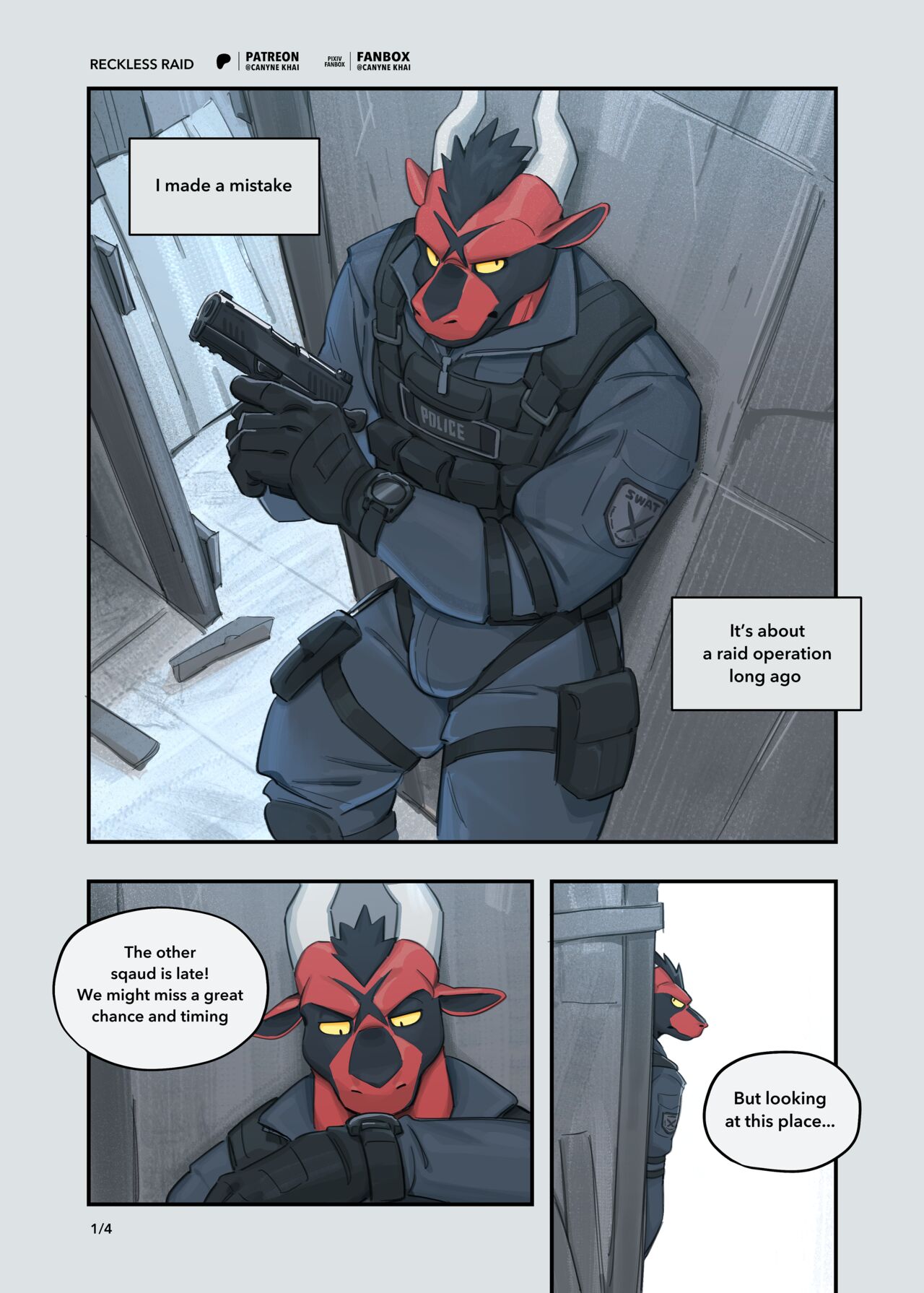 Reckless Raid + BONUS Package - Canyne Khai page 1 full