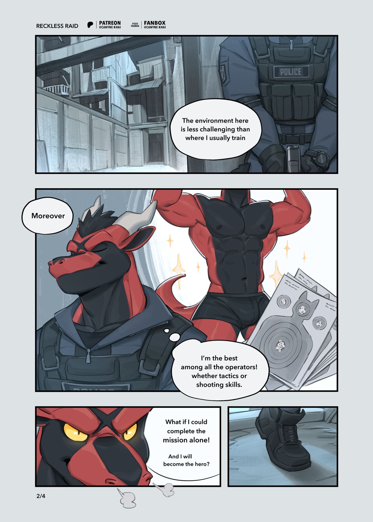 Reckless Raid + BONUS Package - Canyne Khai page 2 full