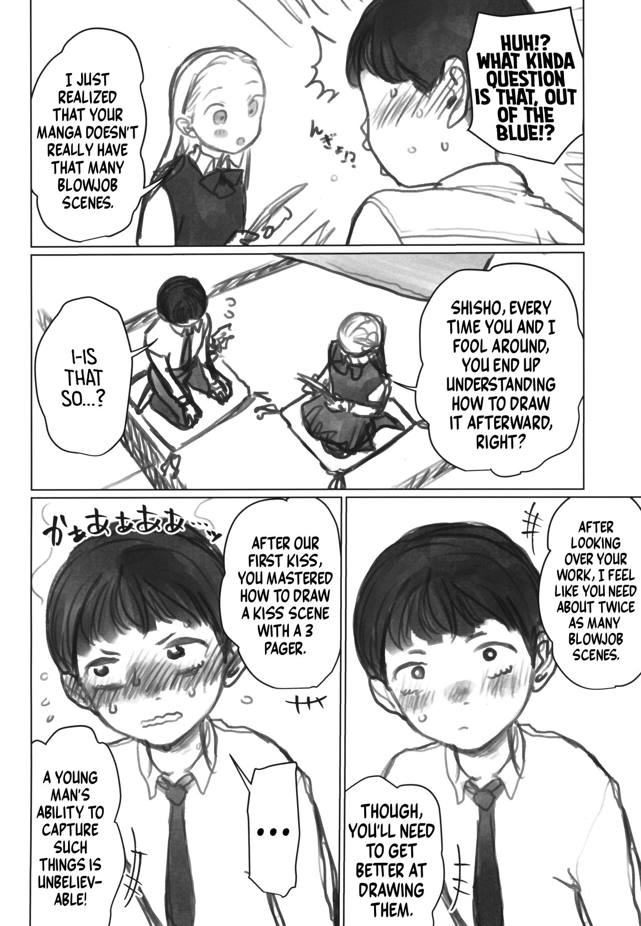 Manadeshi ga Shishou no Shishou o Okuchi de Mederu Ohanashi | The Tale of the Darling Disciple Savoring her Master's little Master. page 3 full