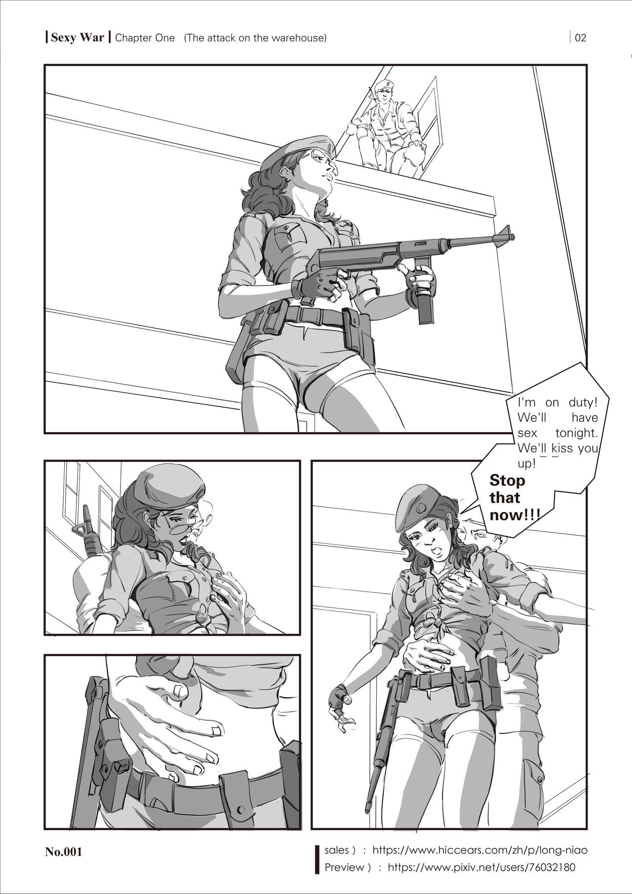 SEXY WAR I Warehouse attack page 4 full