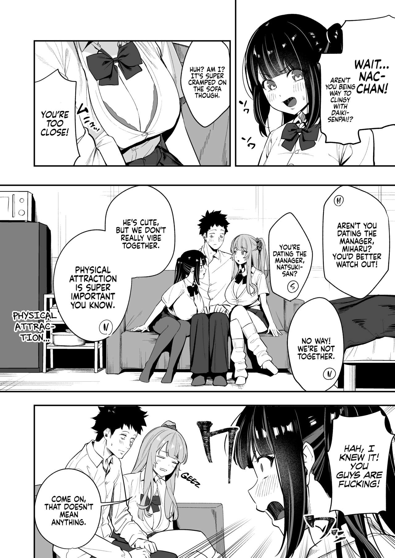 Senpai, Kyou Tomatte mo Ii yo ne? | Can we stay at your place tonight Senpai? page 9 full