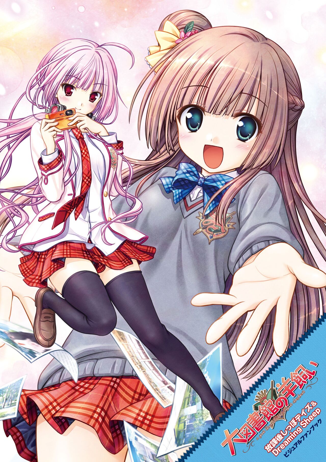 Dai toshokan no hitsujikai hōkago shippo deizu&Dreaming Sheep bijuarufanbukku page 3 full