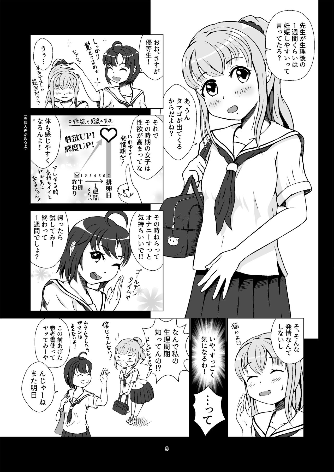発情期自慰～発情期にエッチすると気持ちイイって教わりました…～ page 5 full